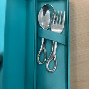 Tiffany & Co baby girl & spoon